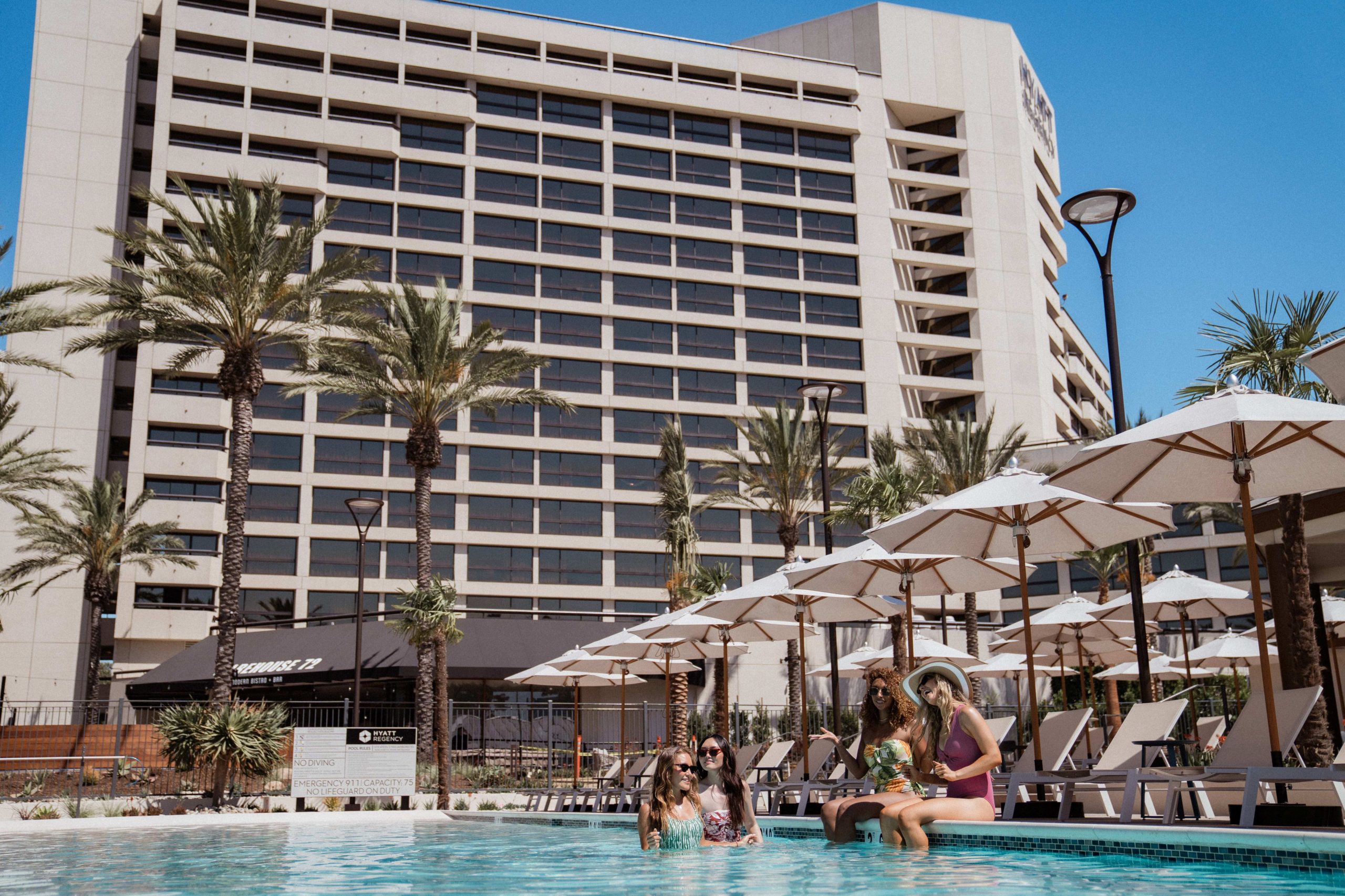 hotel with a pool in irvine