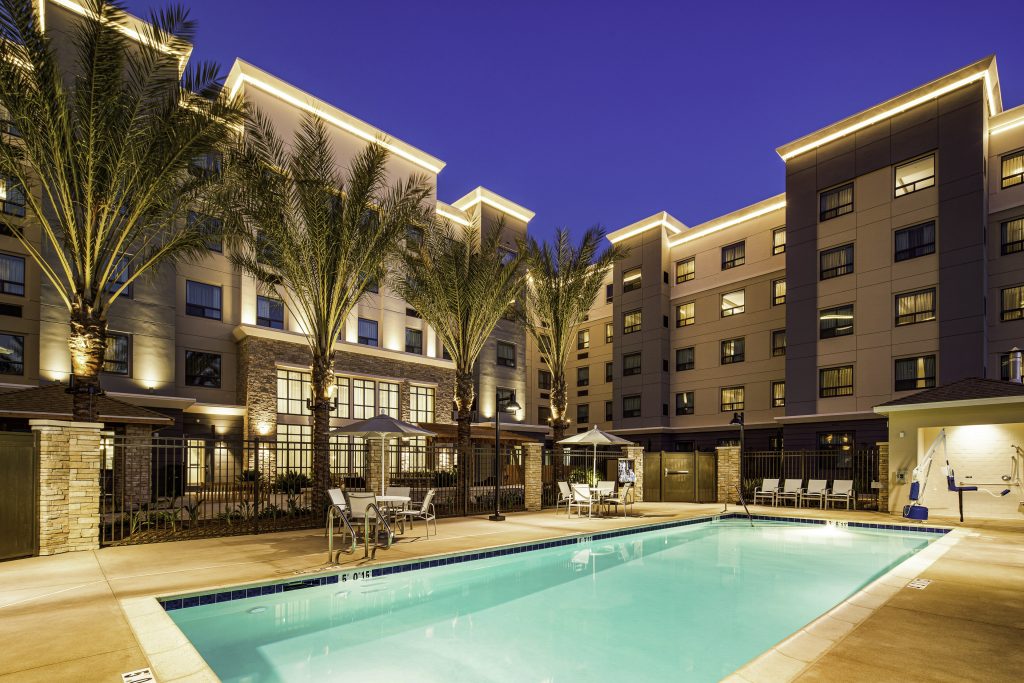 pool area at staybridge suites