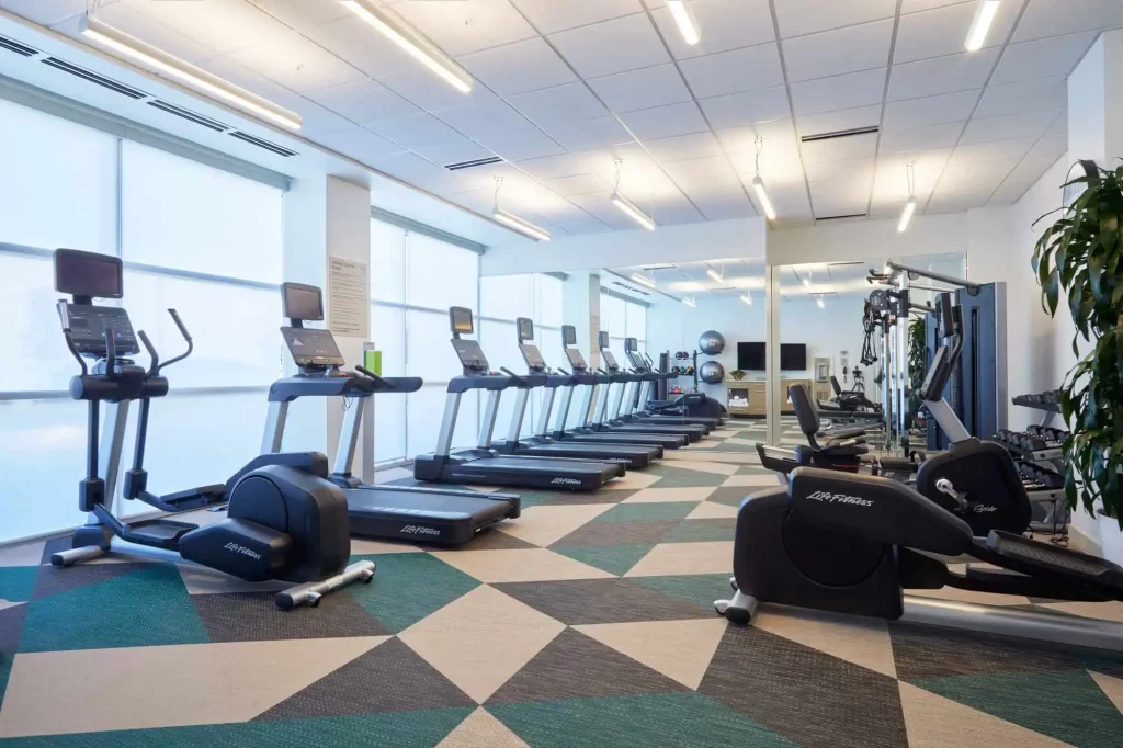 gym at element irvine