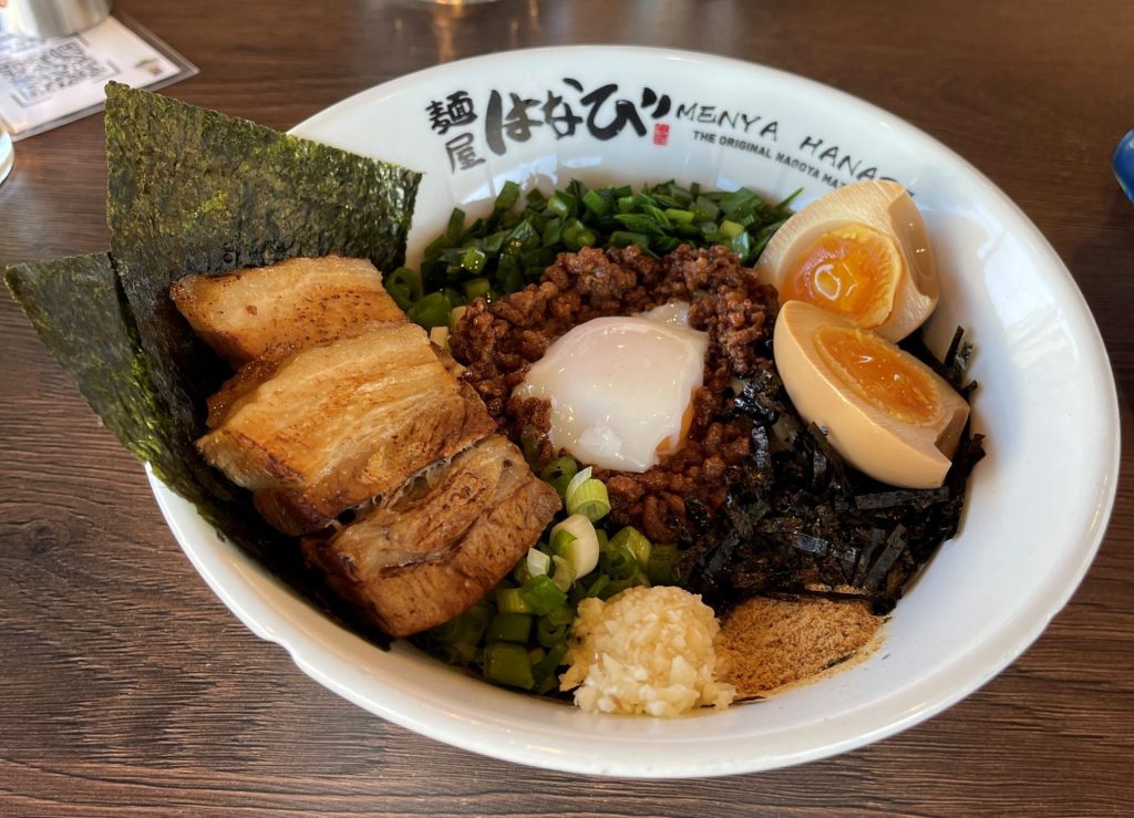 menya hanabi ramen in irvine