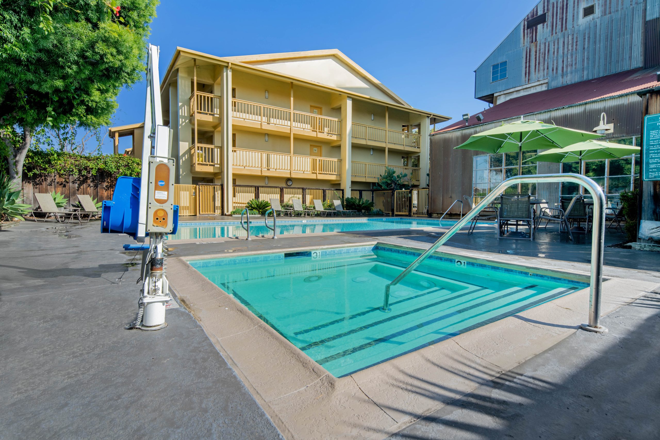 pool at la quinta inn and suites irvine spectrum