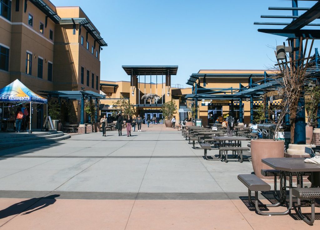 common area and entrance at uc irvine