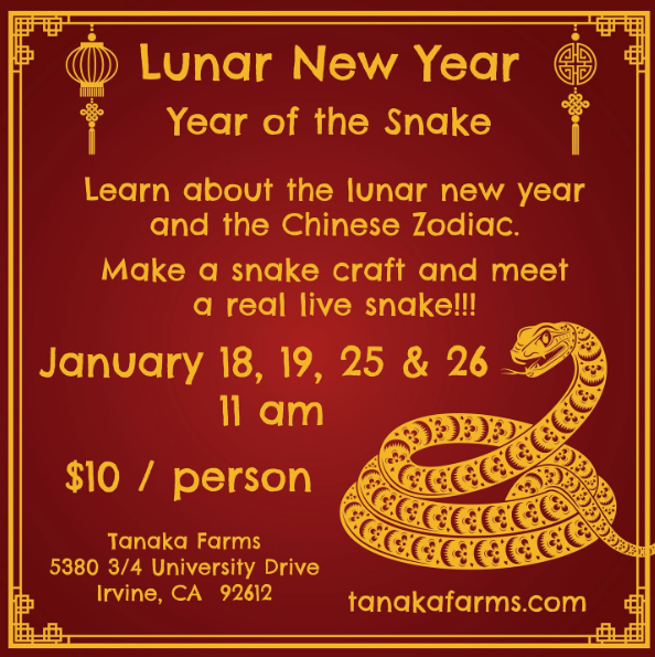 Lunar New Year at Tanaka Farms 2025