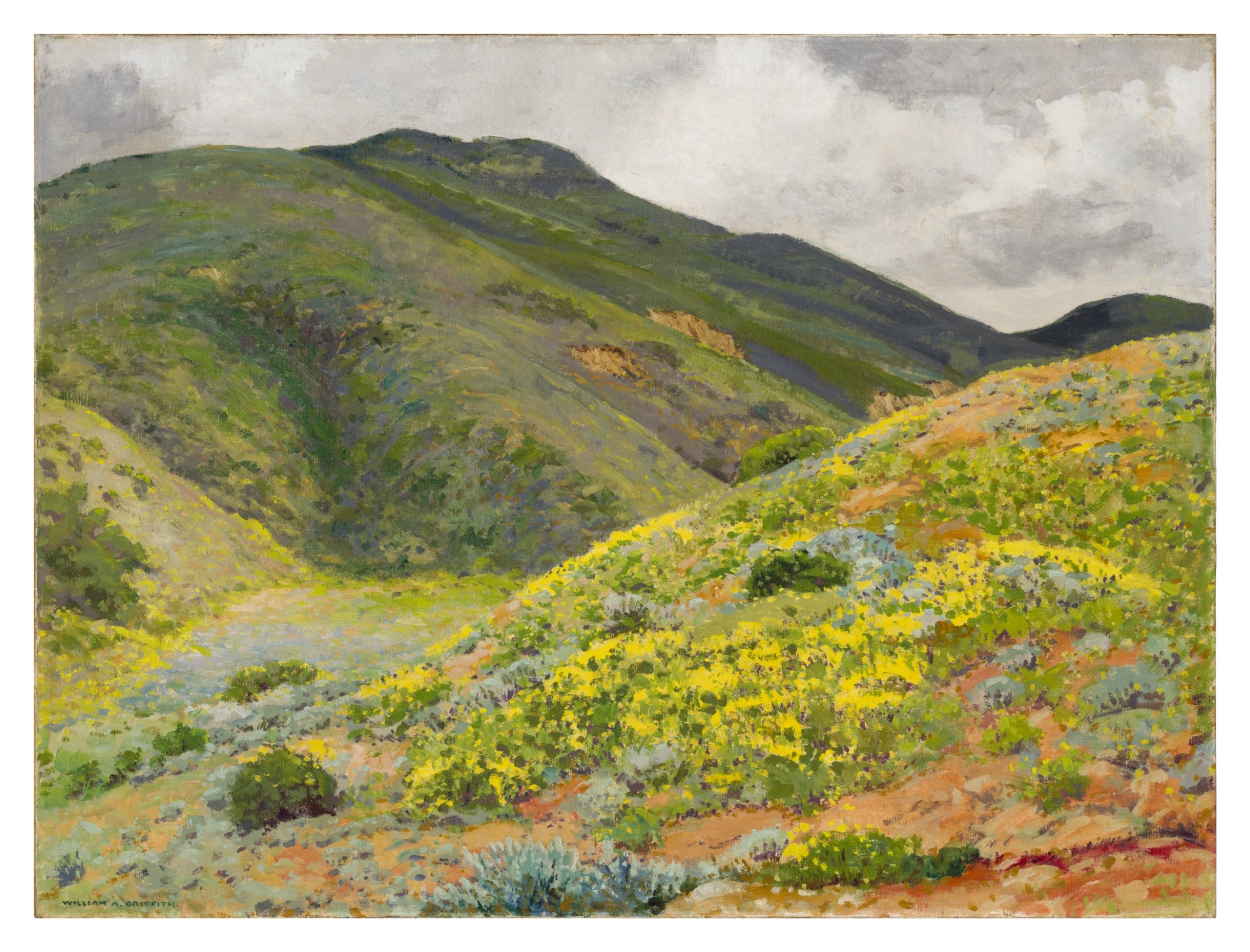 William Griffith In Laguna Canyon painting